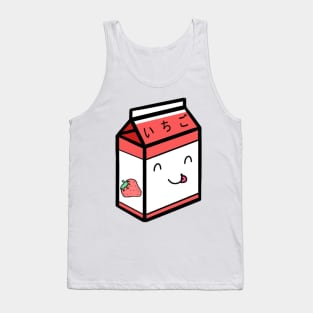 Strawberry Japanese Milk Box Tank Top